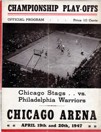 1947 BAA Championship Program